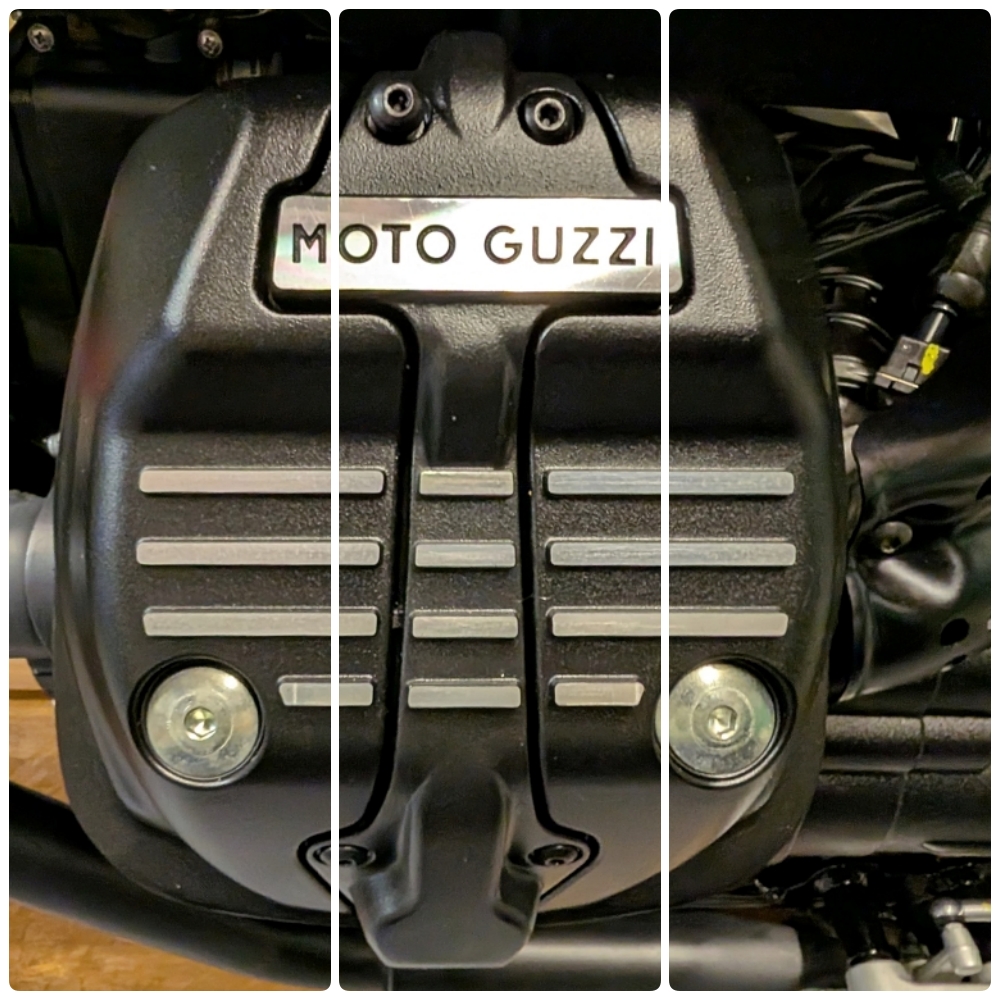 Moto Guzzi V9 Bobber cyclinder head