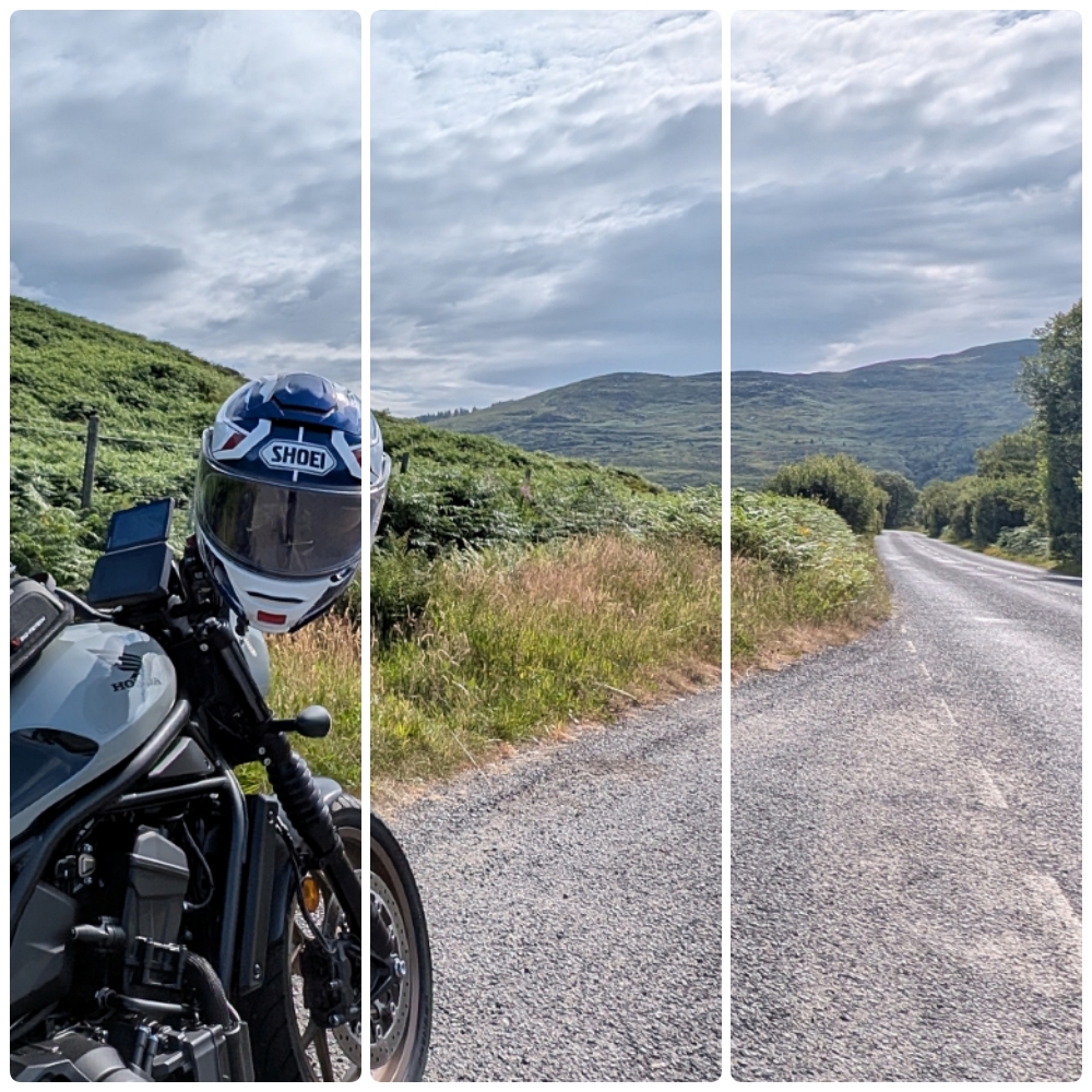 Scotland motorcycle road trip